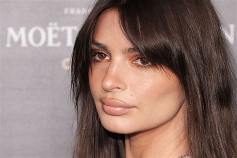 celebs in a thong|Emily Ratajkowski Poses in a Fiery High.